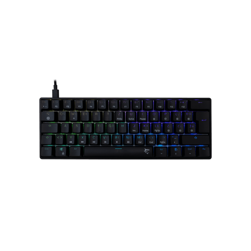 White Shark TASTATURA GK-004132 SHINOBI-2 Crna/HR-BROWN SW.