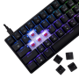 White Shark TASTATURA GK-004112 SHINOBI-2 Crna/HR-RED SW.