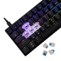 White Shark TASTATURA GK-004122 SHINOBI-2 CRNA/HR BLUE SW.