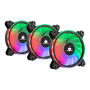 White Shark FAN GCF-S028-004 NEBULA-2 CRNI ARGB KIT