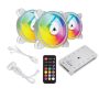 White Shark FAN GCF-S028-005 NEBULA-2 BIJELI ARGB KIT