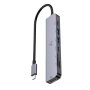 SBOX ADAPTER USB TYPE-C 7u1 HUB H-999 USB-C