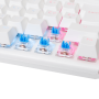 White Shark TASTATURA GK-002222V2 WAKIZASHI-2 / Bijela HR-BLUE SW.