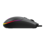 Baracuda MIŠ BGM-111 CRAB CRNI / 3200 dpi