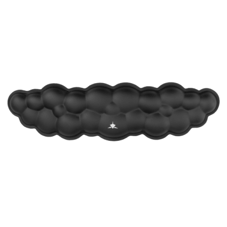 White Shark PODLOGA ZA TASTATURU KP-011 CUMULUS CRNA