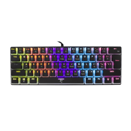 White Shark TASTATURA GK-2202 ASHIKO Crna / US / BLUE.SW.