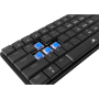 White Shark TASTATURA GK-006121 NAGAMAKI Crna-Mehanicka/US-BLUE SW.