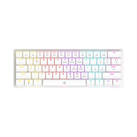 White Shark TASTATURA GK-006221 NAGAMAKI Bijela-Mehanicka/US-BLUE SW.