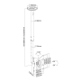 SBOX STALAK CPLB-28S (23-43"/30kg/200x200)