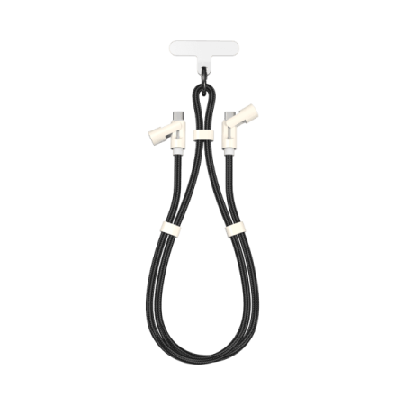 SBOX kabal Type-C-Type-C Lanyard 1.5M - Crni