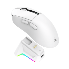 White Shark MIŠ WGM-5023 GAWAIN / 12.000 DPI - Bijeli / Wireles