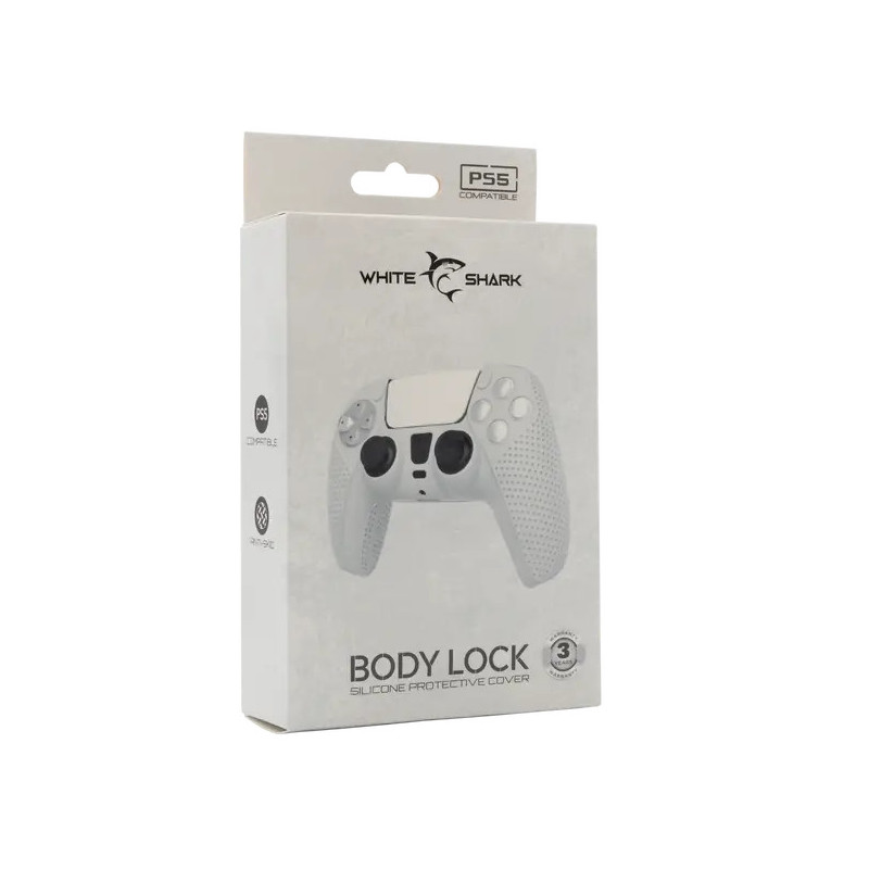 White Shark PS5 SILICONE CASE PS5-541 BODY LOCK Bijeli