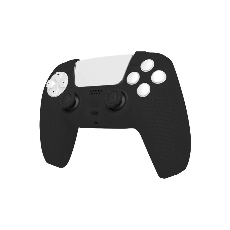 White Shark PS5 SILICONE CASE PS5-541 BODY LOCK Crni
