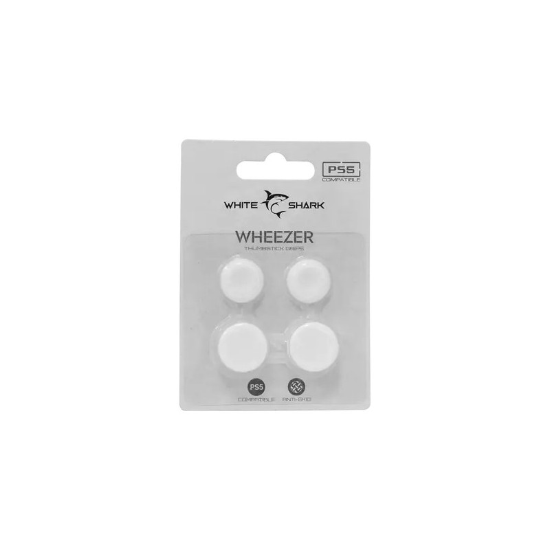 WHITE SHARK PS5 SILIKONSKI GRIPOVI ZA GLJIVICE PS5-817 WHEEZER BIJELI slika 2