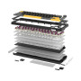 White Shark PL TASTATURA GK-009152 EXCALIBUR-M Crna/ HR