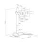 SBOX STALAK Desktop LCD-F012-3 (17-32"/10kg/100x100)
