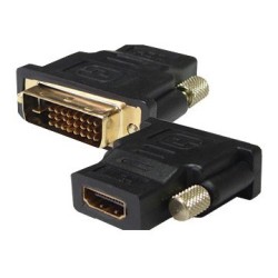 Adapter DVI 24+1 M to HDMI F.
