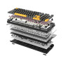 White Shark PL TASTATURA GK-007152 EXCALIBUR L Crna/ HR