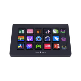 White Shark STREAM DOCK WSD-100 QILAUT / 15 tipki- Crna
