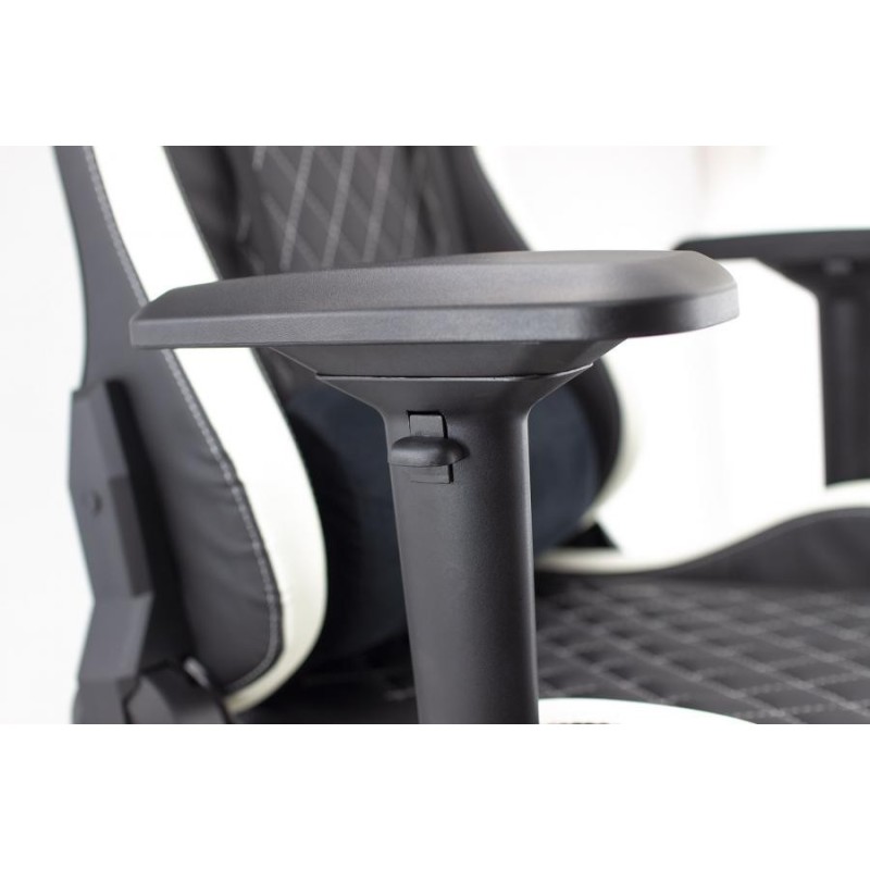 White Shark GAMING STOLICA NITRO GT Crno/Bijela slika 2
