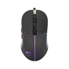 WHITE SHARK MIŠ GM-5010 WARLOCK CRNI RGB / 6400 DPI