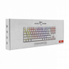 White Shark Tastatura GK-2106 COMMANDOS BIJELA Mehanicka / HR - RED SW.