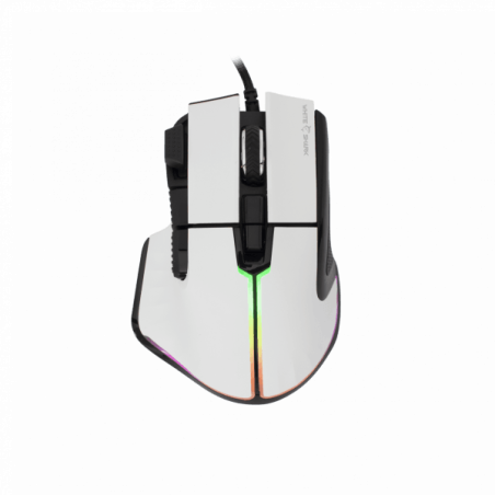 White Shark MIŠ GM-9006 MARROK Bijeli RGB / 12.000 dpi