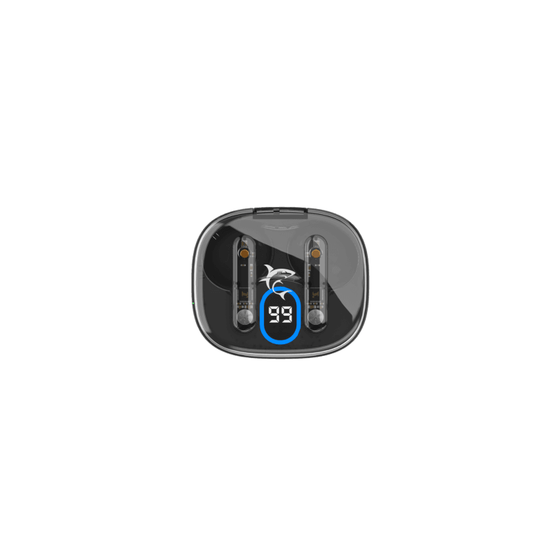 White Shark EARBUDS Slušalice + mikrofon Bluetooth GEB-TWS37 HYPERBEAT Crne slika 2