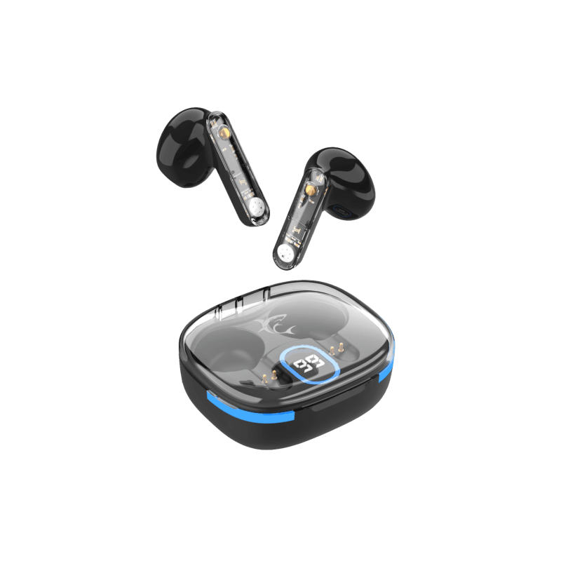 White Shark EARBUDS Slušalice + mikrofon Bluetooth GEB-TWS37 HYPERBEAT Crne