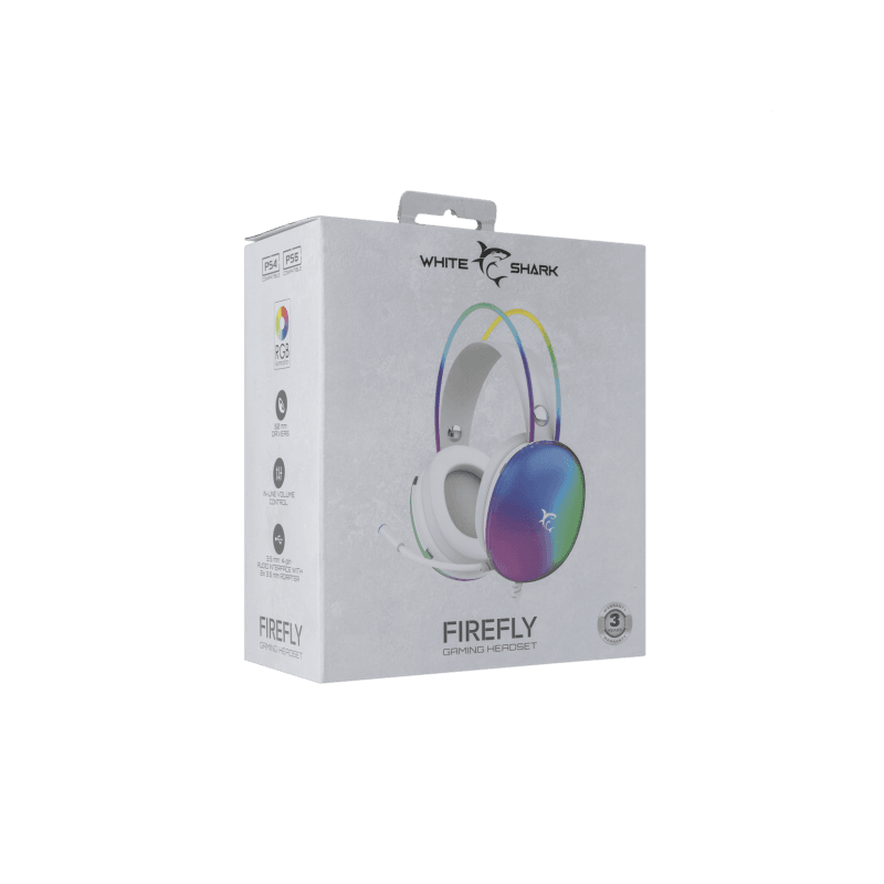 White Shark HEADSET GH-2342 FIREFLY - Bijele slika 7