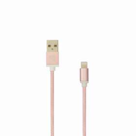 SBOX kabal USB - IPH.7 M/M 1,5M BLISTER Zlatno Roza