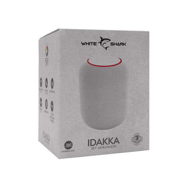 White Shark BLUETOOTH ZVUČNIK GBT-619 IDAKKA bijeli slika 6