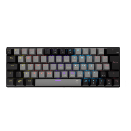 White Shark Tastatura GK-002712 WAKIZASHI / Sivo-crna HR-RED SW.