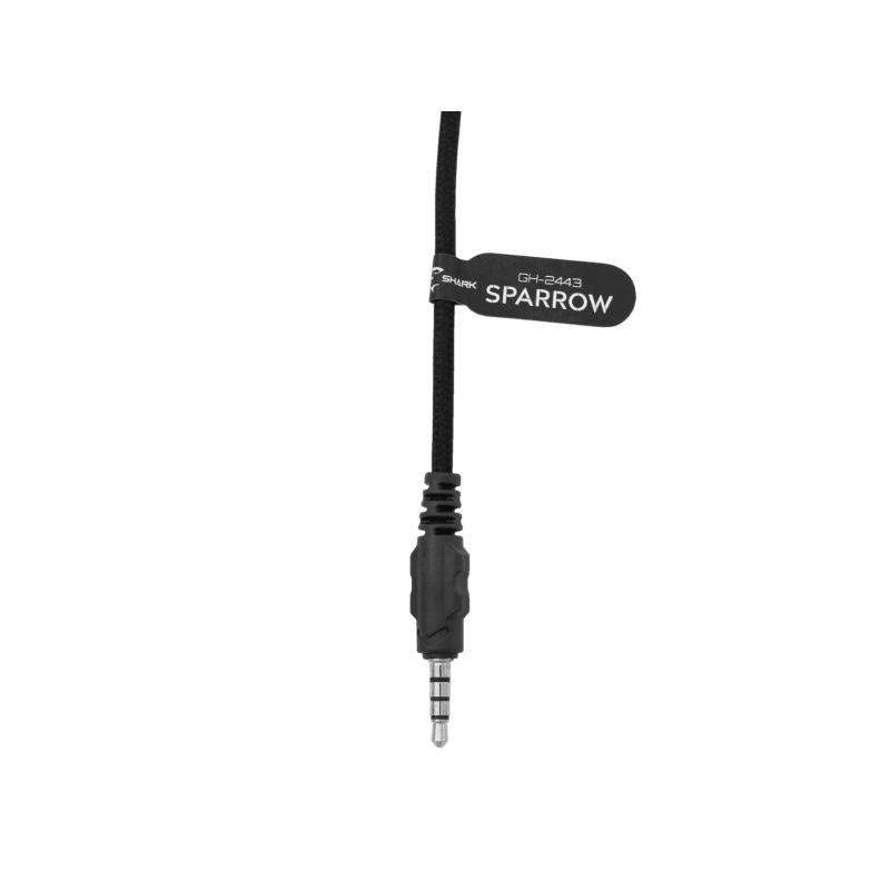 White Shark SLUŠALICE GH-2443 SPARROW Crne slika 6