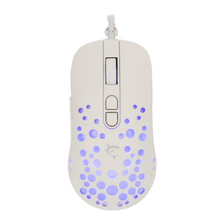 White Shark MIŠ GM-9004 TRISTAN-2 Bijeli RGB / 12.800 dpi
