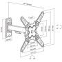 SBOX STALAK LCD-221-2 (13-43"/20kg/200x200)