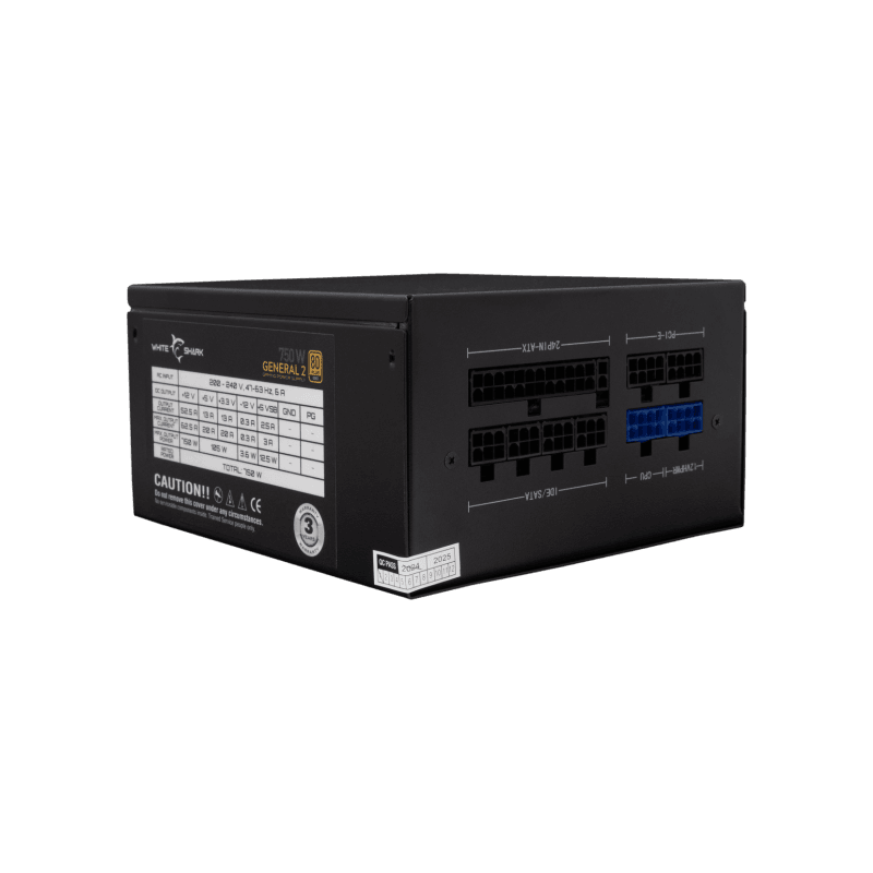 White Shark NAPAJANJE GPSU-750W GENERAL-2 750W 80+ GOLD Full Modular slika 6