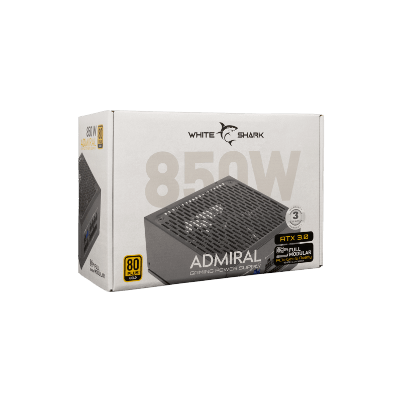 White Shark NAPAJANJE GPSU-850W ADMIRAL 850W 80+ GOLD Full Modular slika 3