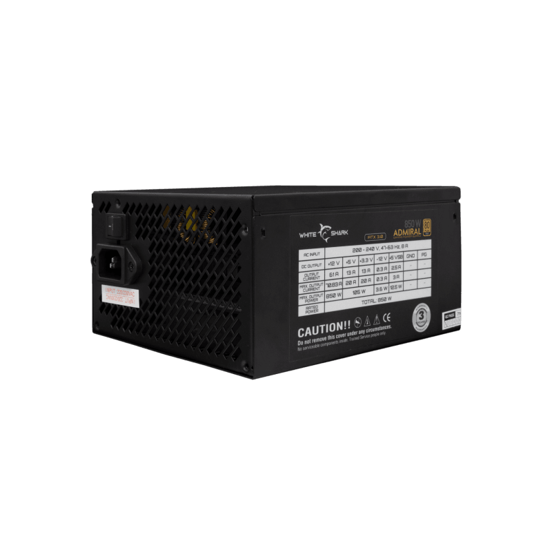 White Shark NAPAJANJE GPSU-850W ADMIRAL 850W 80+ GOLD Full Modular