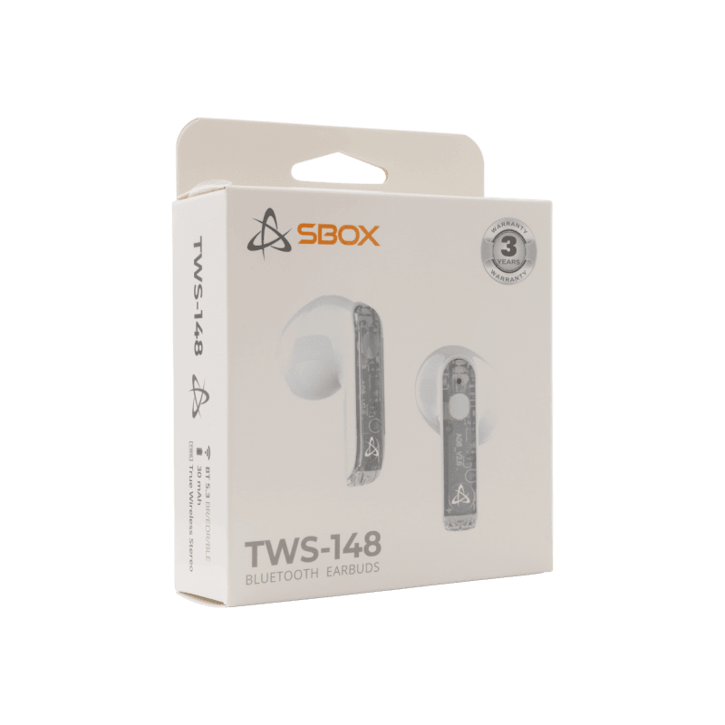 SBOX EARBUDS TWS-148 Bijele slika 6
