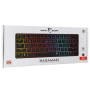 White Shark TASTATURA GK-006112 NAGAMAKI Crna-Mehanička / HR - RED SW.