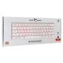 White Shark TASTATURA GK-006212 NAGAMAKI Bijela-Mehanička/ HR - RED SW.