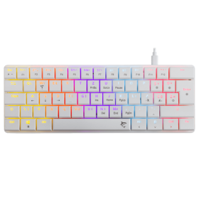 White Shark TASTATURA GK-006212 NAGAMAKI Bijela-Mehanička/ HR - RED SW.