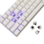 White Shark TASTATURA GK-004231 SHINOBI-2 Bijela- Mehanicka/US - BROWN.SW