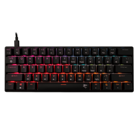 White Shark TASTATURA GK-004111 SHINOBI-2 Crna - Mehanička/ US RED SW.