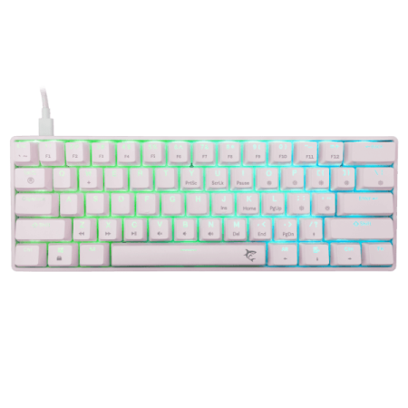 White Shark TASTATURA GK-004221 SHINOBI-2 Bijela - Mehanicka / US - BLUE SW.