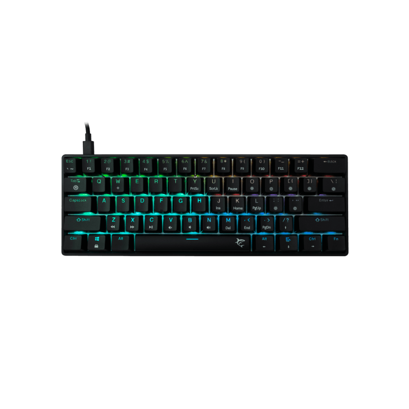 White Shark TASTATURA GK-004131 SHINOBI-2 Crna - Mehanicka / US- BROWN SW.