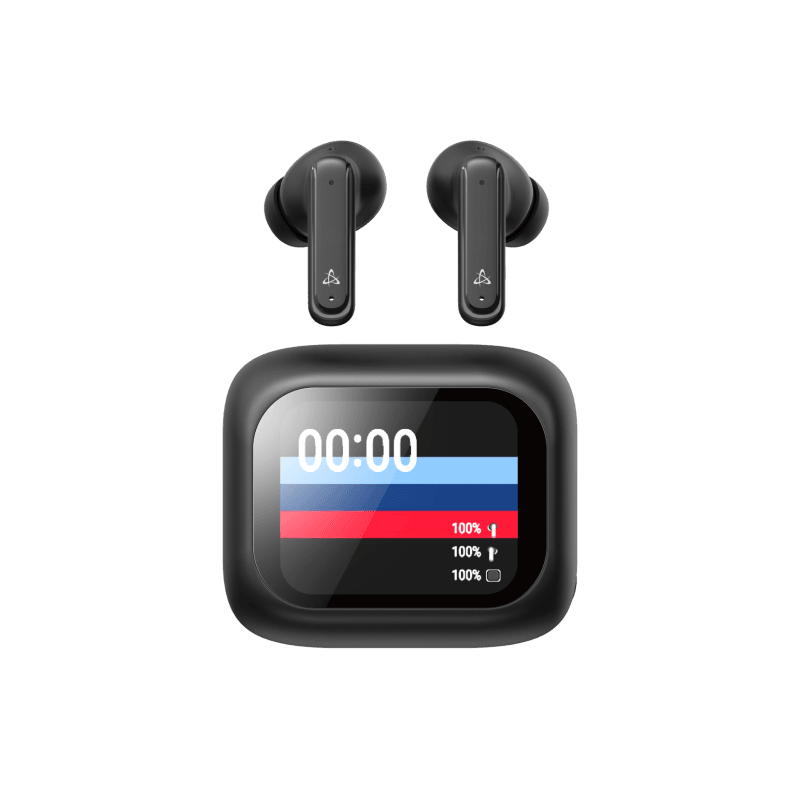 SBOX EARBUDS EB-TWS08 Crne ANC Touch Display slika 4