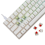White Shark TASTATURA GK-004211 SHINOBI-2 Bijela - Mehanicka / US - RED SW.