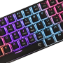 White Shark TASTATURA GK-2202 ASHIKO-2 Crna / US / RED.SW.